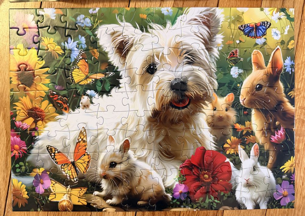 100 Pieces Jigsaw Puzzles  puzzle collectible - Main Image 3