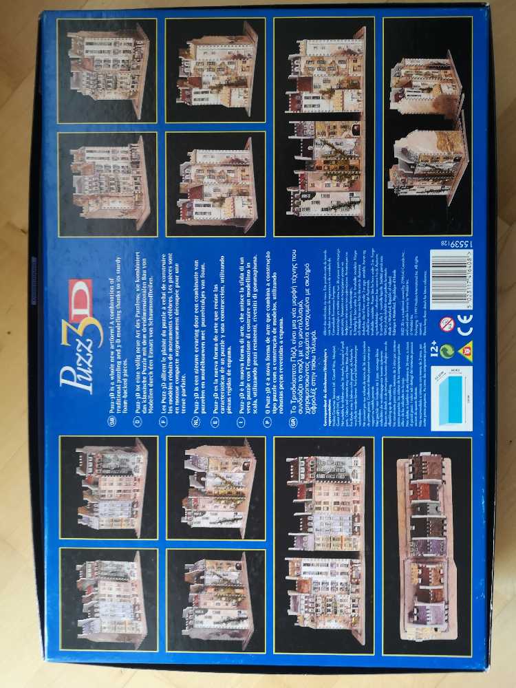 3d Paris Quai de Mégisserie - Puzz 3D puzzle collectible [Barcode 5023117416408] - Main Image 2