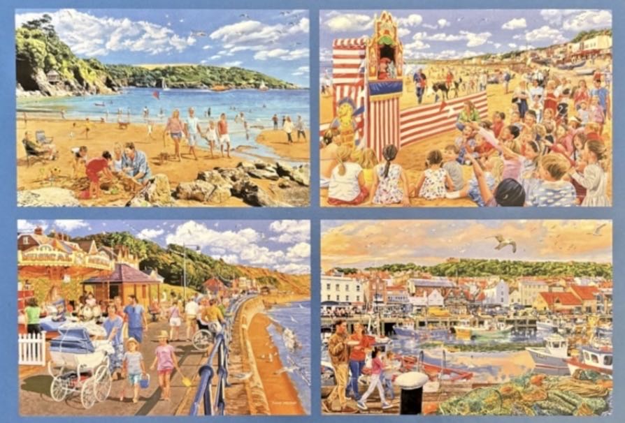 Beside The Seaside Saskia Lenen - Gibsons puzzle collectible [Barcode 5012269050714] - Main Image 2