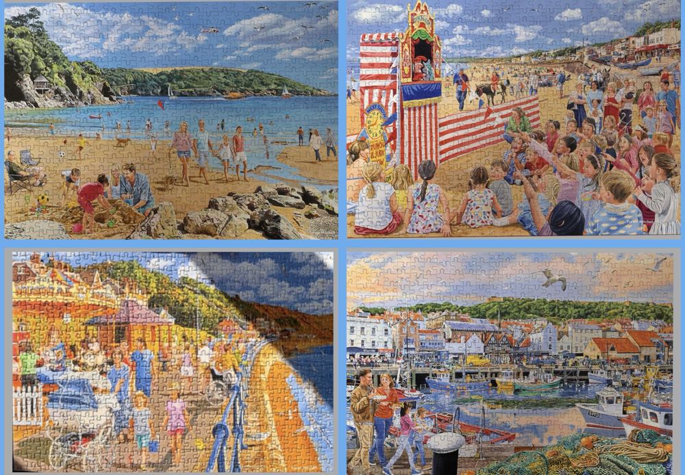 Beside The Seaside Saskia Lenen - Gibsons puzzle collectible [Barcode 5012269050714] - Main Image 3