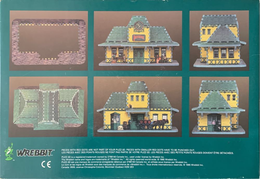 Train Station - Wrebbit puzzle collectible [Barcode 772666060086] - Main Image 2