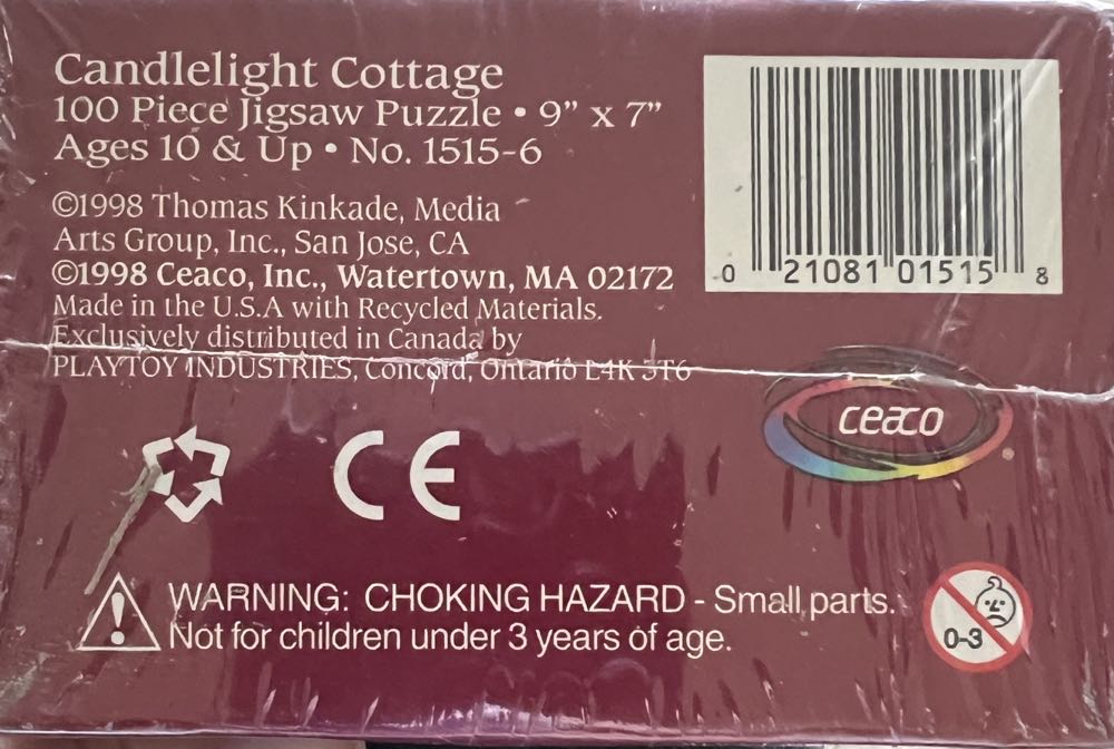 Candlelight Cottage - Ceaco puzzle collectible - Main Image 4