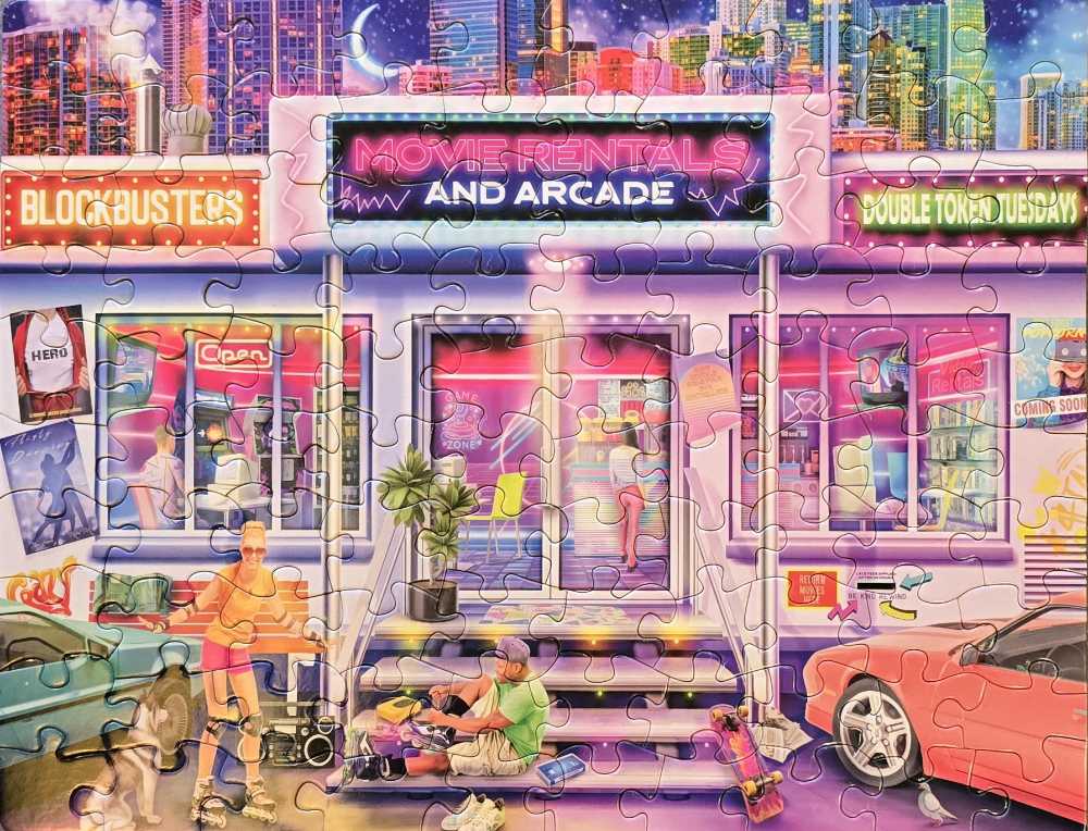 Color Palette Snack Size - Completed  - Rose Art puzzle collectible [Barcode 4895145425391] - Main Image 2