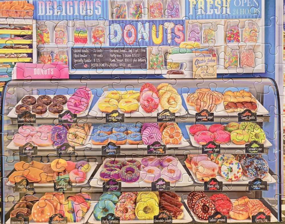 Color Palette Snack Size - Completed  - Rose Art puzzle collectible [Barcode 4895145425391] - Main Image 3