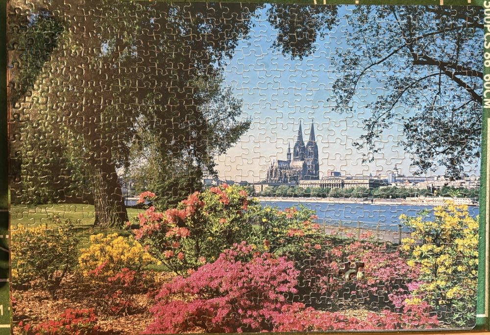 Rhine River, Cologne, Germany - MB Puzzle puzzle collectible - Main Image 2