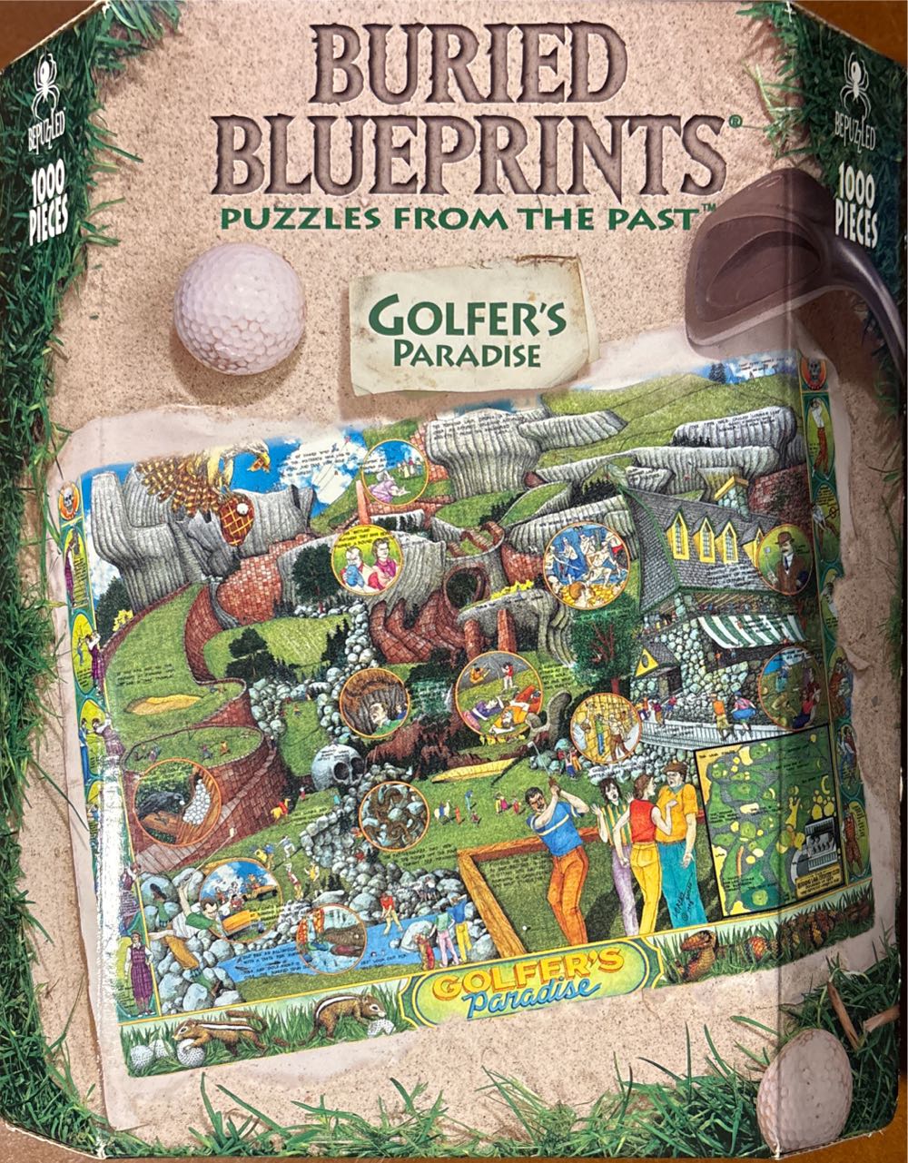 Christmas Village Panorama 