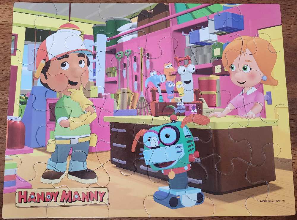 Disney Handy Manny  puzzle collectible [Barcode 653569302124] - Main Image 2