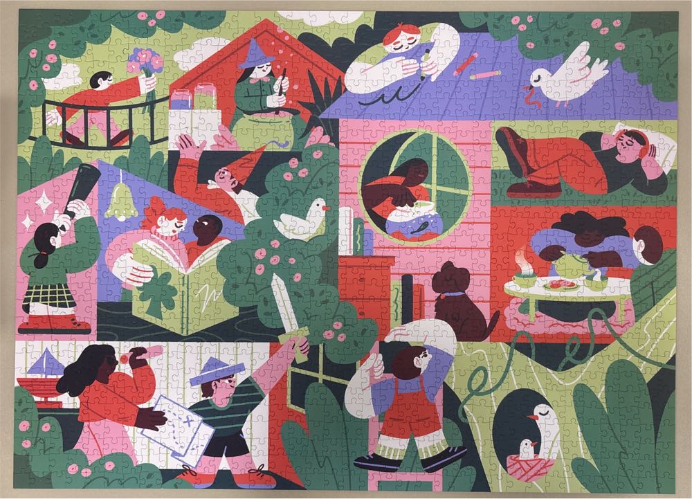 The Great Treehouse - Holiyay Puzzles puzzle collectible [Barcode 628774283063] - Main Image 2