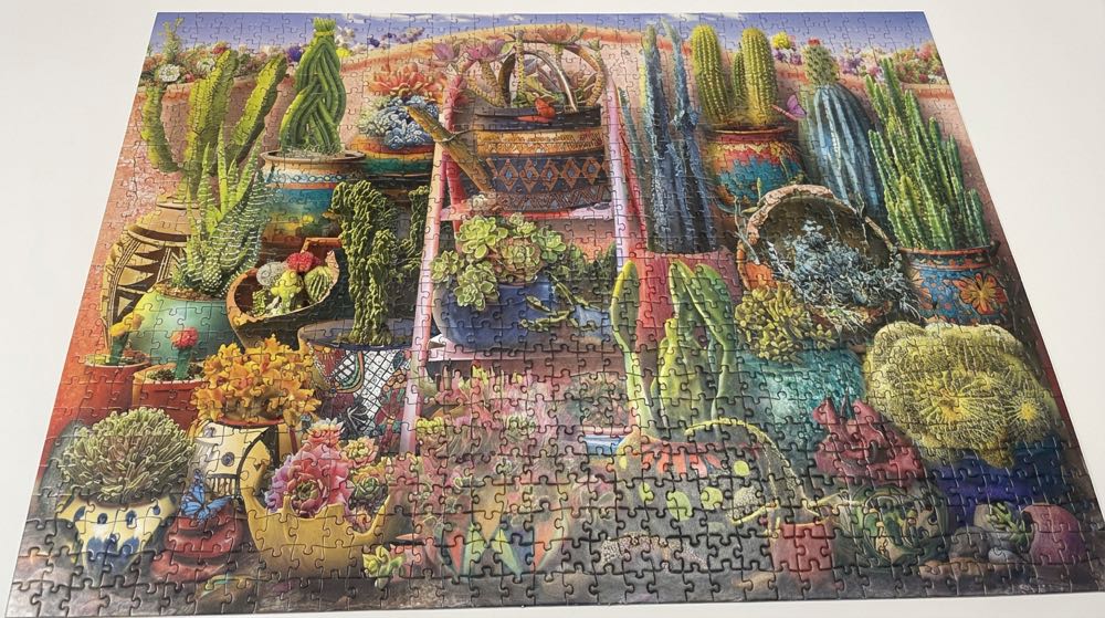 Desert Garden - Eurographics puzzle collectible [Barcode 628136661607] - Main Image 2
