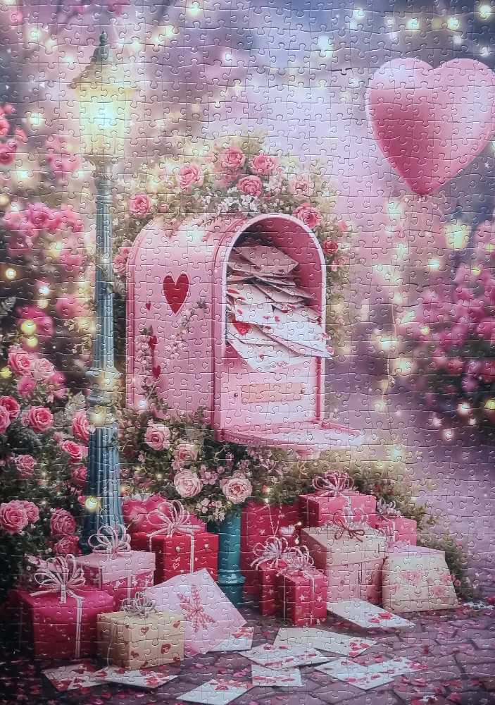 Romantic Love Letter Mailbox - Tucocoo puzzle collectible - Main Image 2