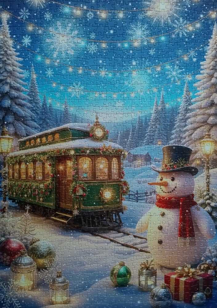 Festive Tram - Tucocoo puzzle collectible - Main Image 2
