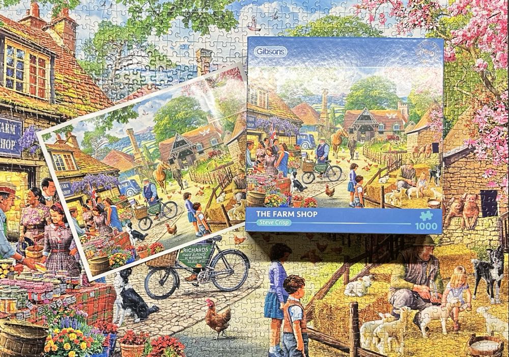 The Farm Shop 🟦 - Gibsons puzzle collectible [Barcode 5012269064582] - Main Image 4