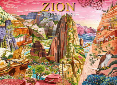 Park Zion - Ravensburger puzzle collectible [Barcode 4005555018889] - Main Image 2