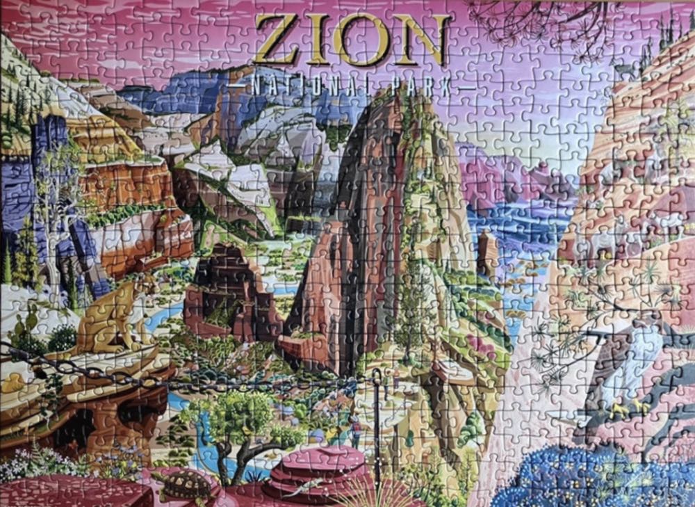 Park Zion - Ravensburger puzzle collectible [Barcode 4005555018889] - Main Image 3