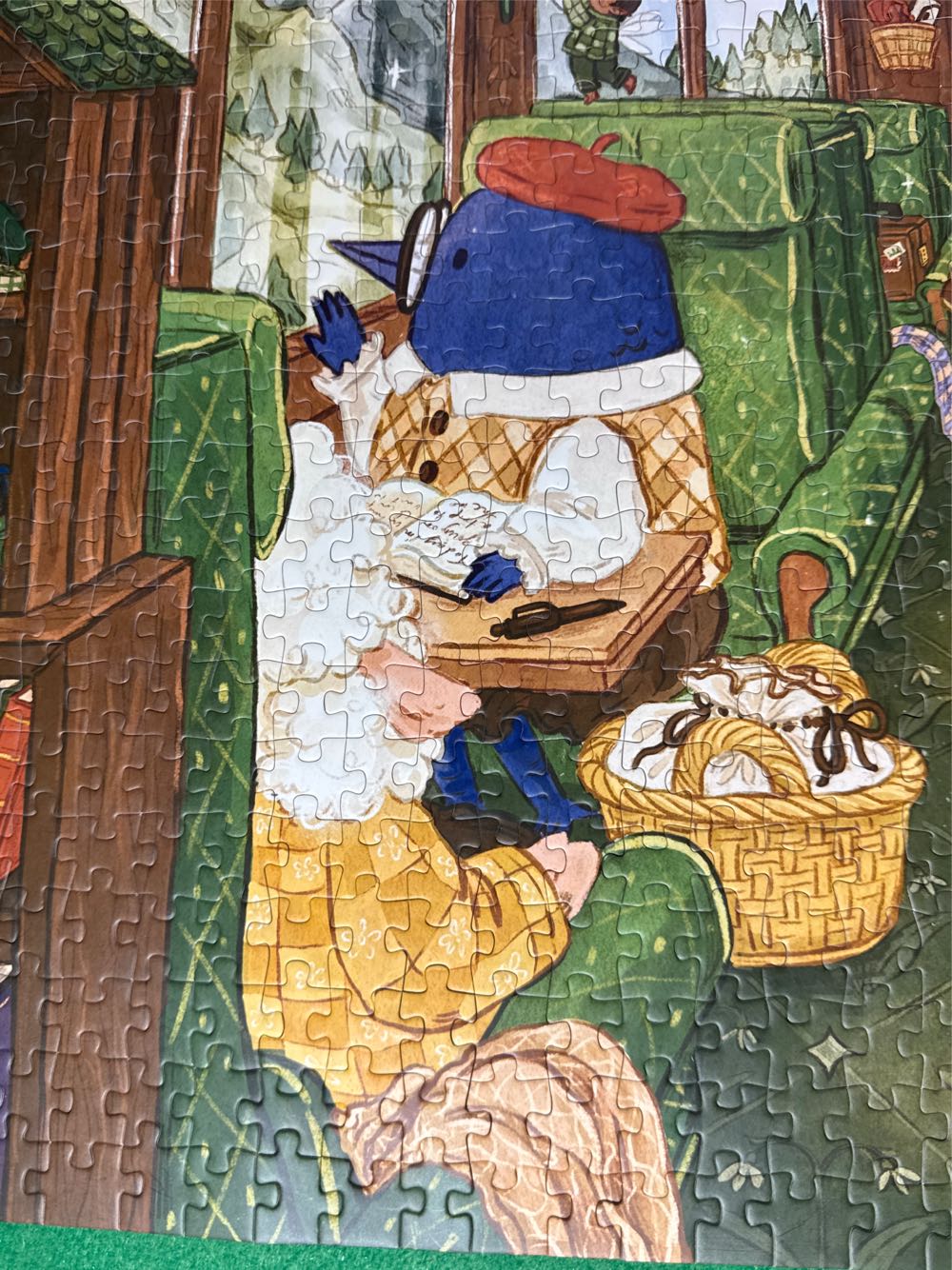 Snowdrop Mountain Express - La Pauz puzzle collectible [Barcode 3760389492861] - Main Image 4