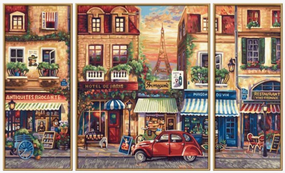 Paris Nostalgia Triptychon - Norris puzzle collectible [Barcode 4000887638538] - Main Image 2