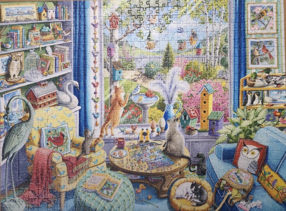 The Bird Watchers - Ravensburger puzzle collectible [Barcode 04005556173280] - Main Image 3