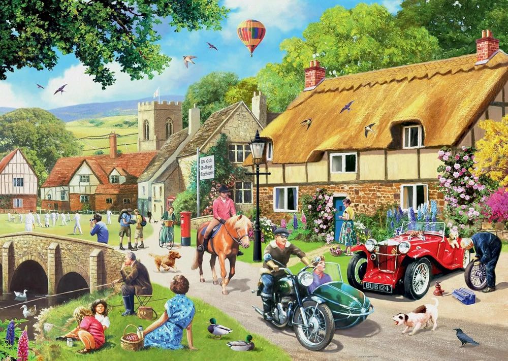 Summer Village - Ravensberger puzzle collectible - Main Image 2