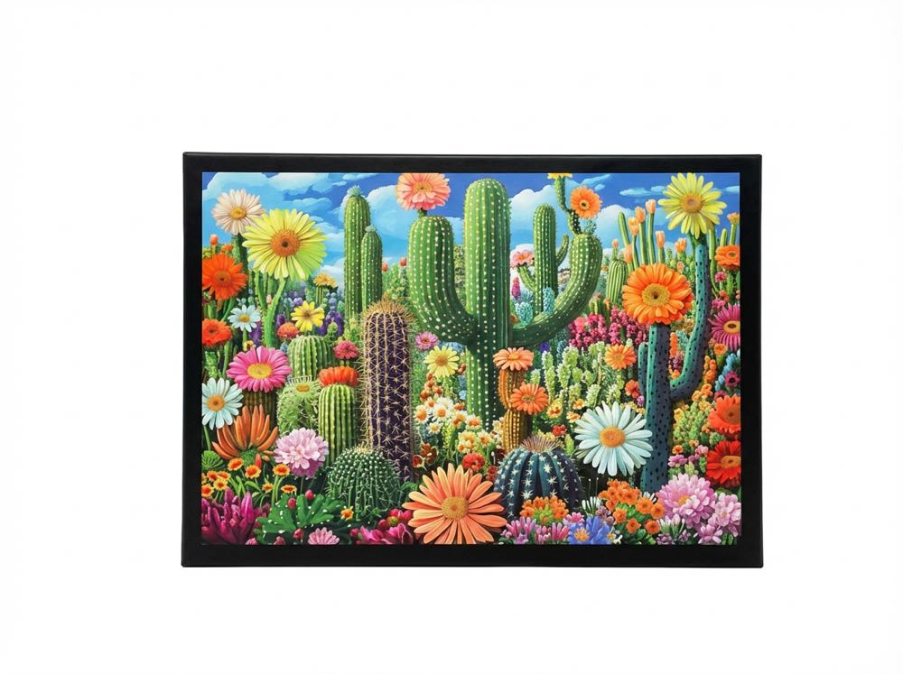 Mediterranean Garden Retreat Piece Jigsaw Puzzle For Adults Unique Cut Pieces Made In Usa