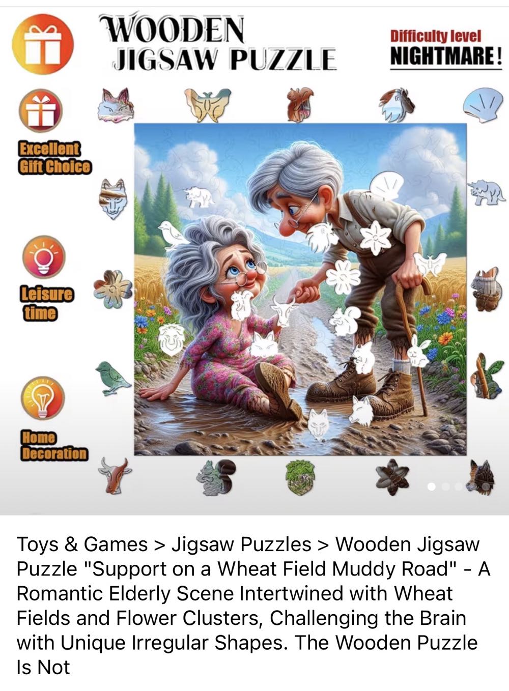 Eurographics 5362 Puzzle Multicoloured