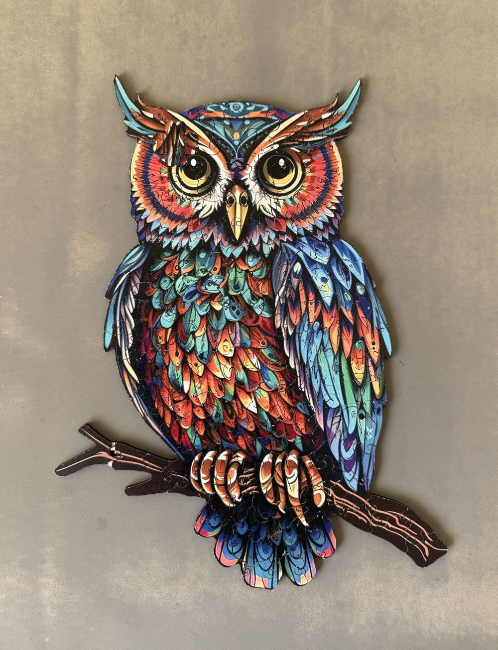 Wise Owl Wooden Puzzle - Timber puzzle australia puzzle collectible [Barcode 9309002781681] - Main Image 2