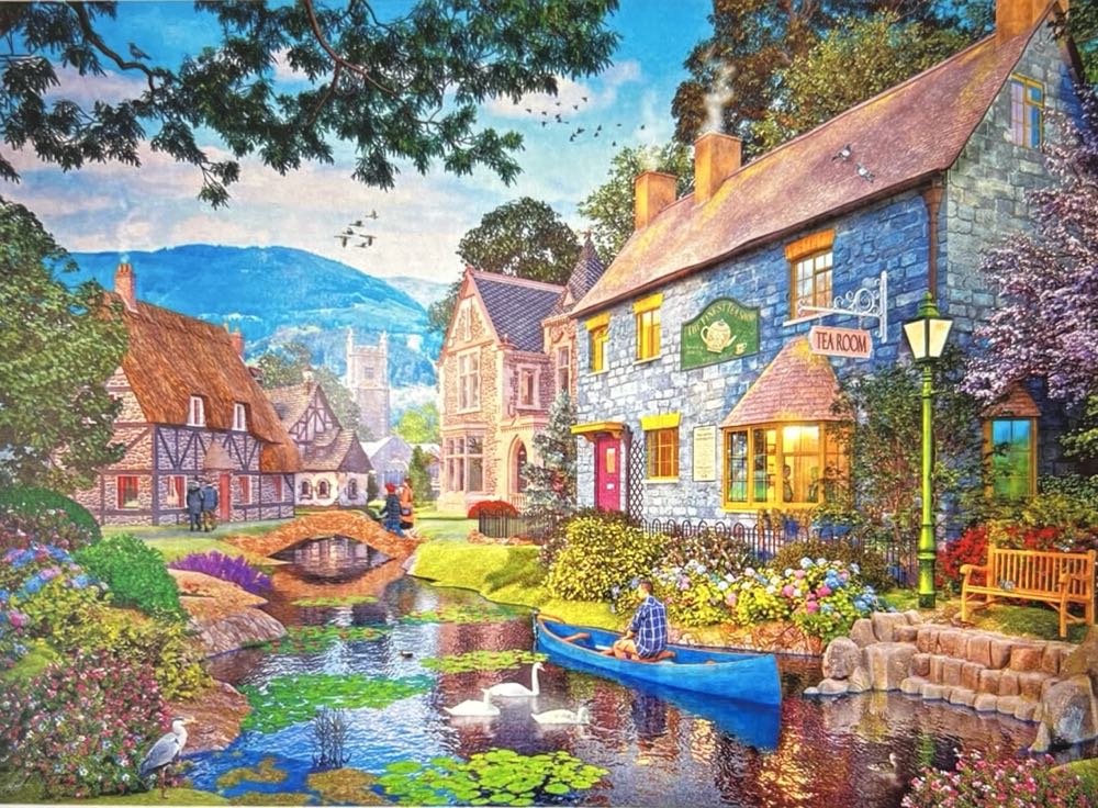 Tea On The River - Gibsons puzzle collectible - Main Image 2
