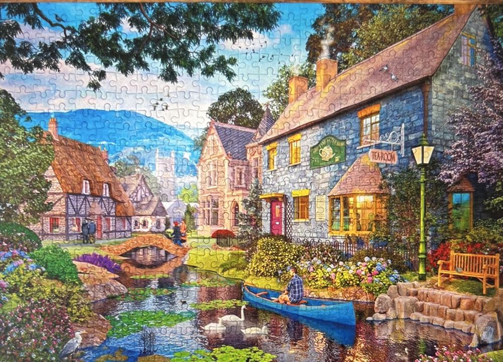 Tea On The River - Gibsons puzzle collectible - Main Image 3