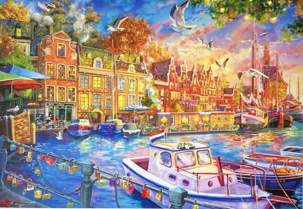Harbour Reflections - Gibsons puzzle collectible - Main Image 2