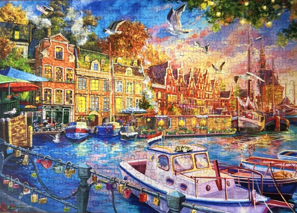 Harbour Reflections - Gibsons puzzle collectible - Main Image 3