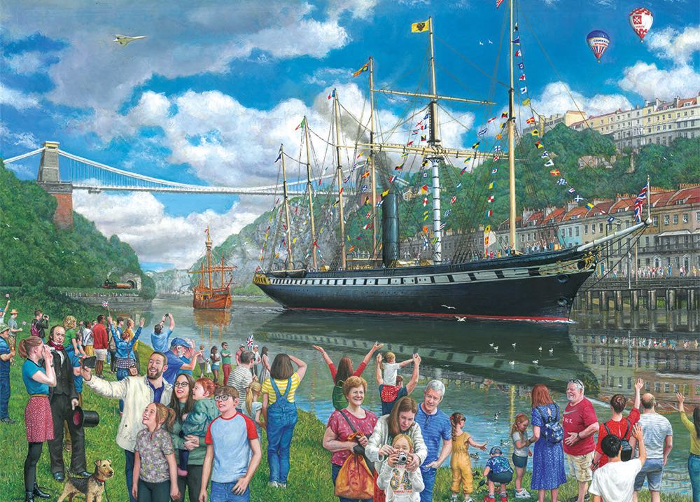 SS Great Britain: An Imagined Odyssey - Gibsons puzzle collectible [Barcode 5012269071498] - Main Image 2