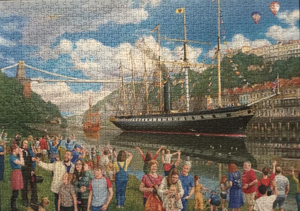 SS Great Britain: An Imagined Odyssey - Gibsons puzzle collectible [Barcode 5012269071498] - Main Image 3