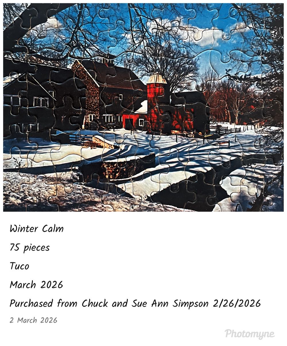 Winter Calm - Tuco puzzle collectible - Main Image 2