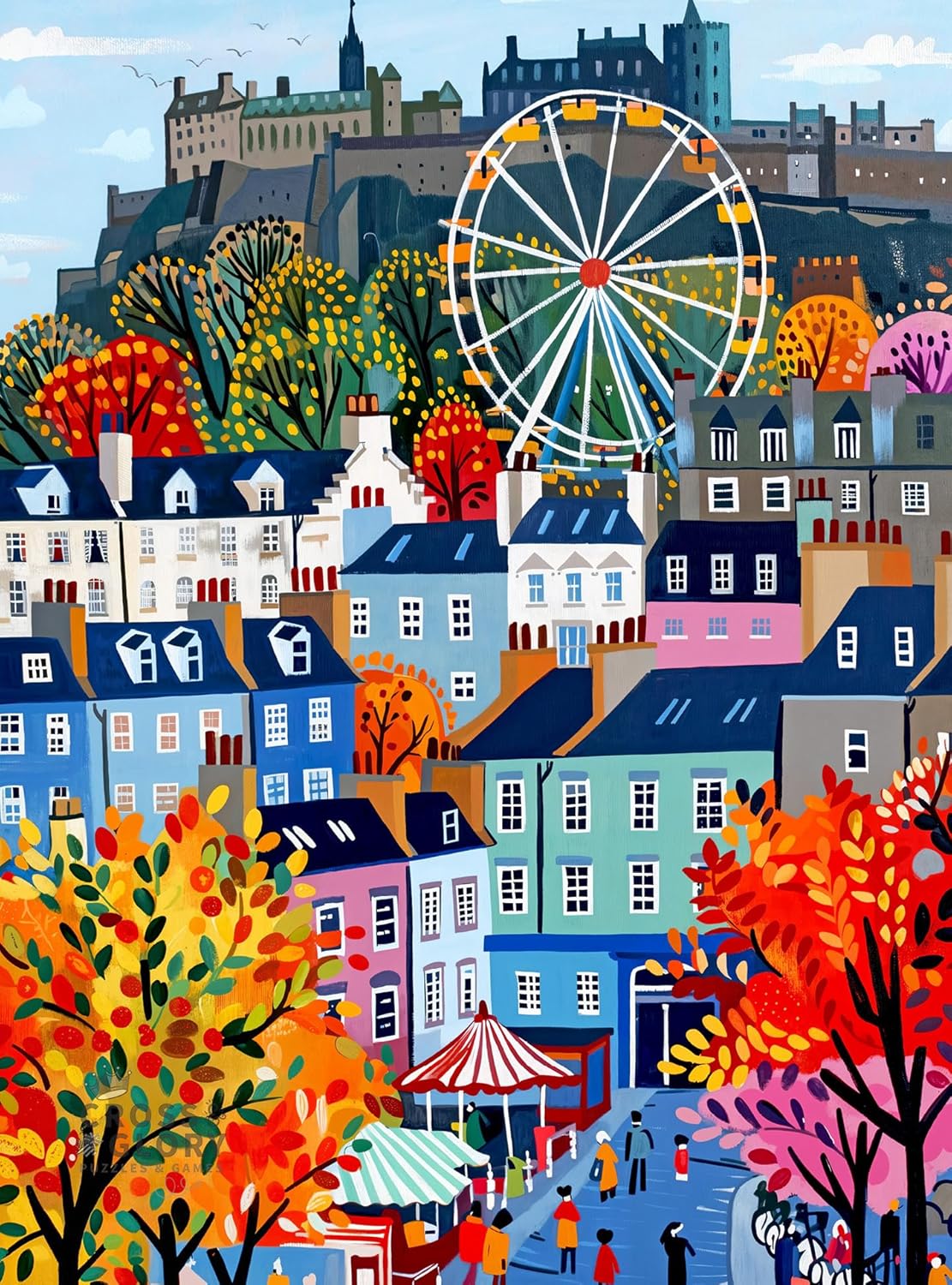 Castle and Carousel - Cross & Glory puzzle collectible - Main Image 2