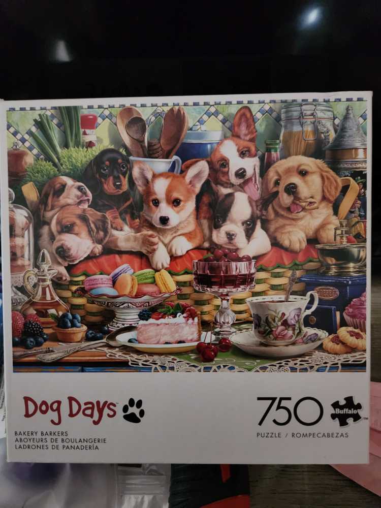 Schmid Fx At The Allotment Piece Cartoon Jigsaw Puzzle. Complete