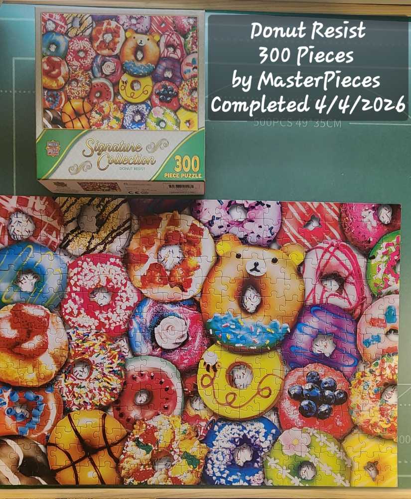 Donut Resist  - Master Pieces puzzle collectible [Barcode 705988505485] - Main Image 2