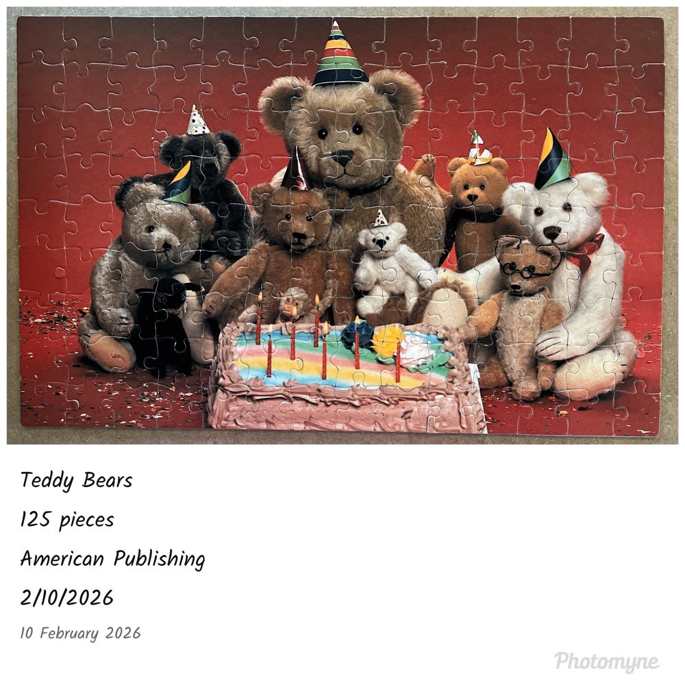 Teddy Bears - American Publishing puzzle collectible - Main Image 4
