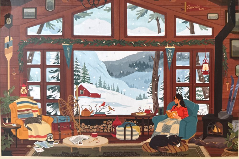 Janod 54 Piece Animal Reserve Jigsaw Puzzle Toy Ages 5 Family Bonding Enhances Motor Skills Develops Coordination And Confidence Eco-friendly Durable Design.