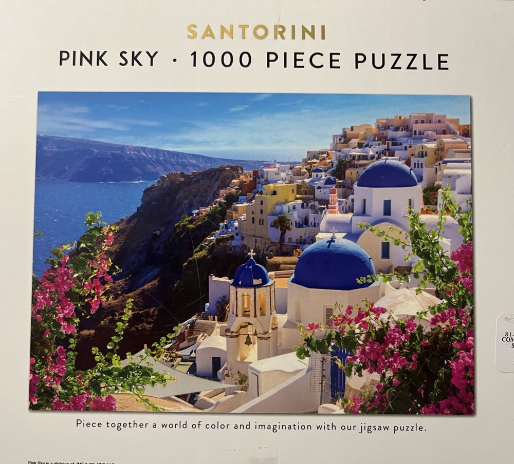 Santorini - Pink Sky puzzle collectible - Main Image 2