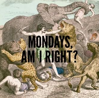 Mondays, Am I Right? - Brass Monkey puzzle collectible [Barcode 9780735368897] - Main Image 2