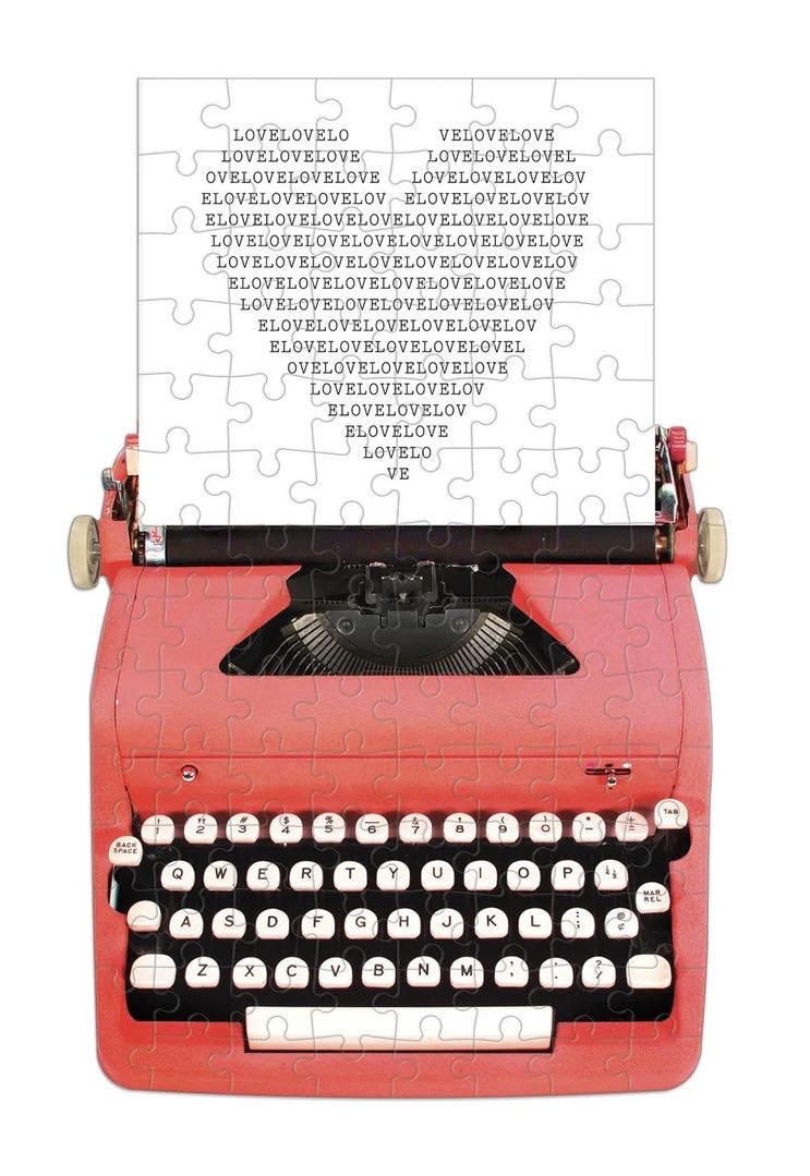 Just My Type - Galison puzzle collectible [Barcode 9780735363892] - Main Image 2