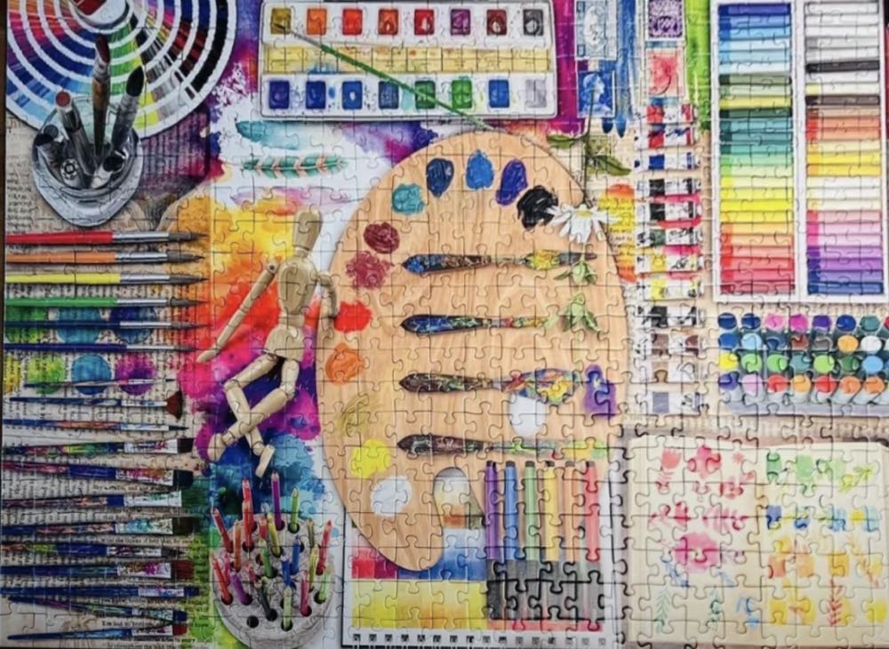 The Artist’s Palette - Ravensburger puzzle collectible [Barcode 04005556175352] - Main Image 3