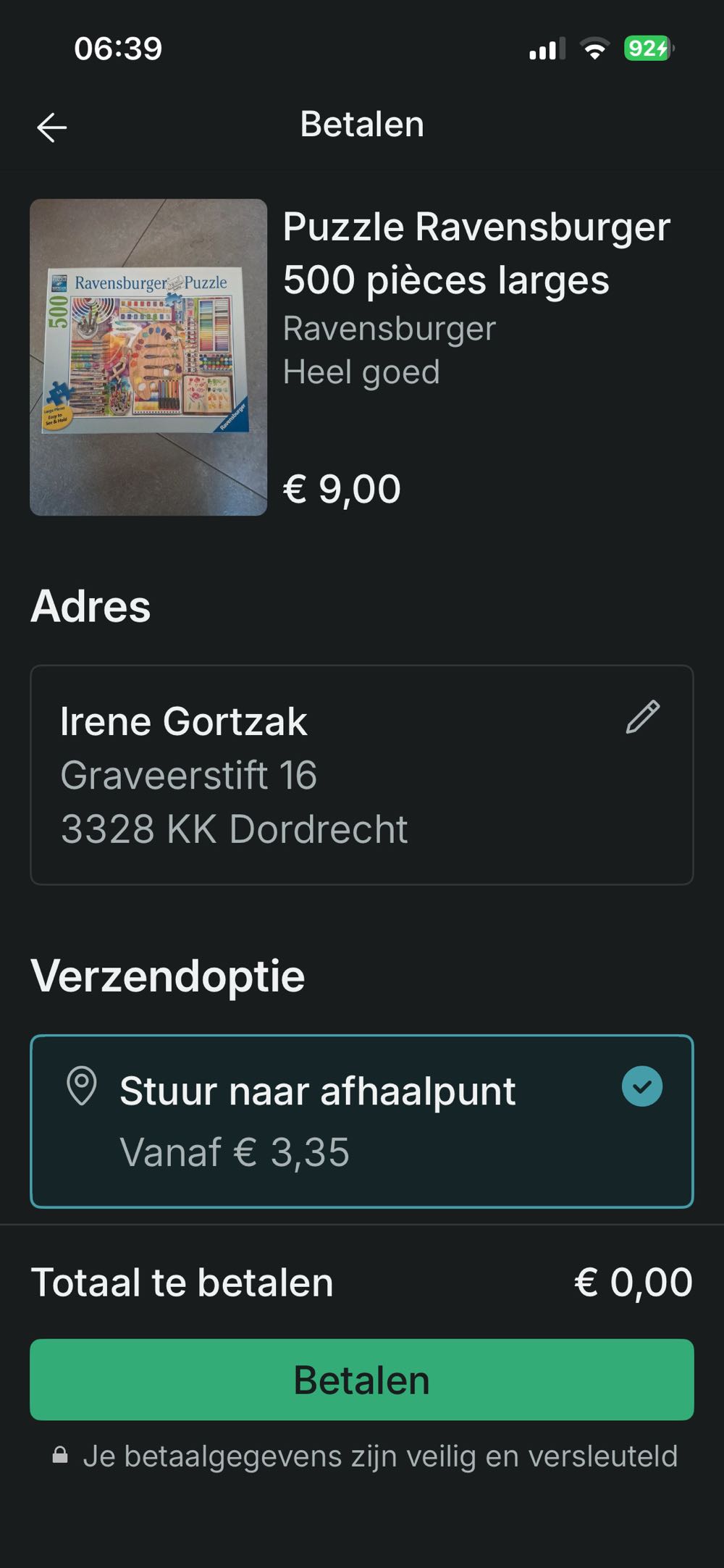 The Artist’s Palette - Ravensburger puzzle collectible [Barcode 04005556175352] - Main Image 4