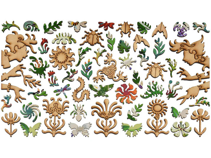 Bug Garden Terrarium - Liberty Puzzles puzzle collectible - Main Image 4