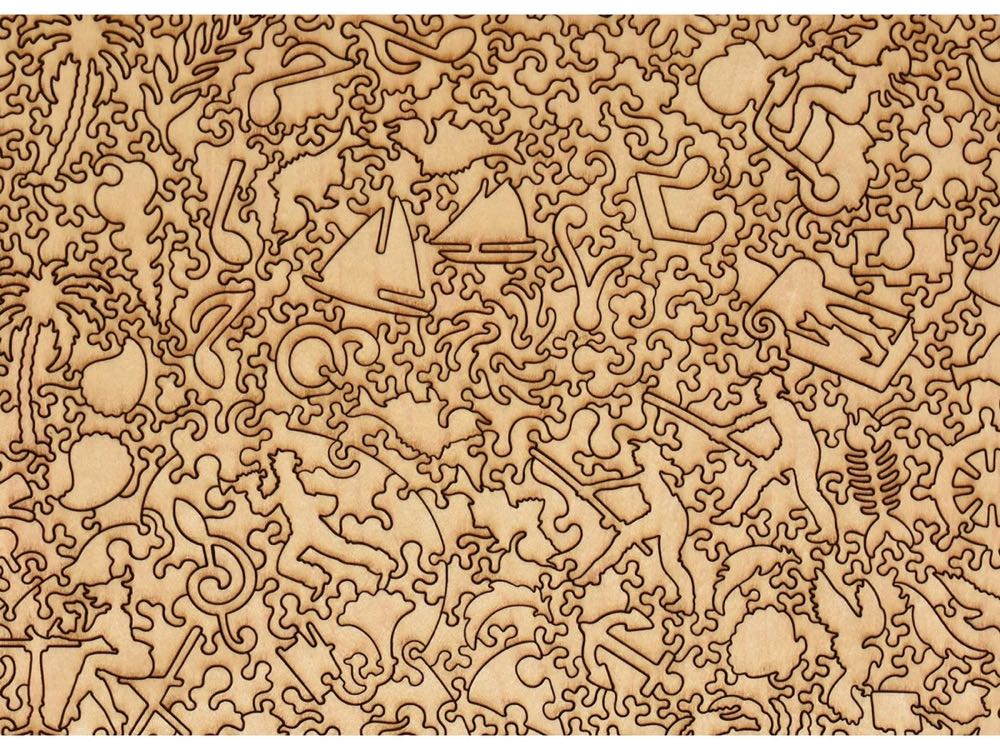 Mediterranean Sea - Liberty Puzzles puzzle collectible - Main Image 2