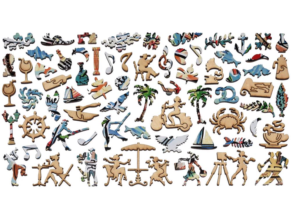 Mediterranean Sea - Liberty Puzzles puzzle collectible - Main Image 3