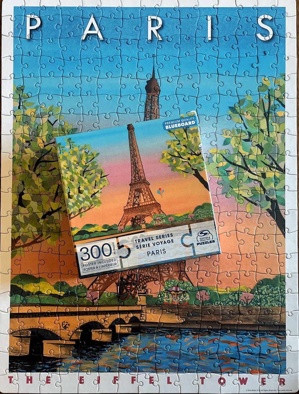 Travel Series—-Paris - Spinmaster puzzle collectible [Barcode 778988432648] - Main Image 3