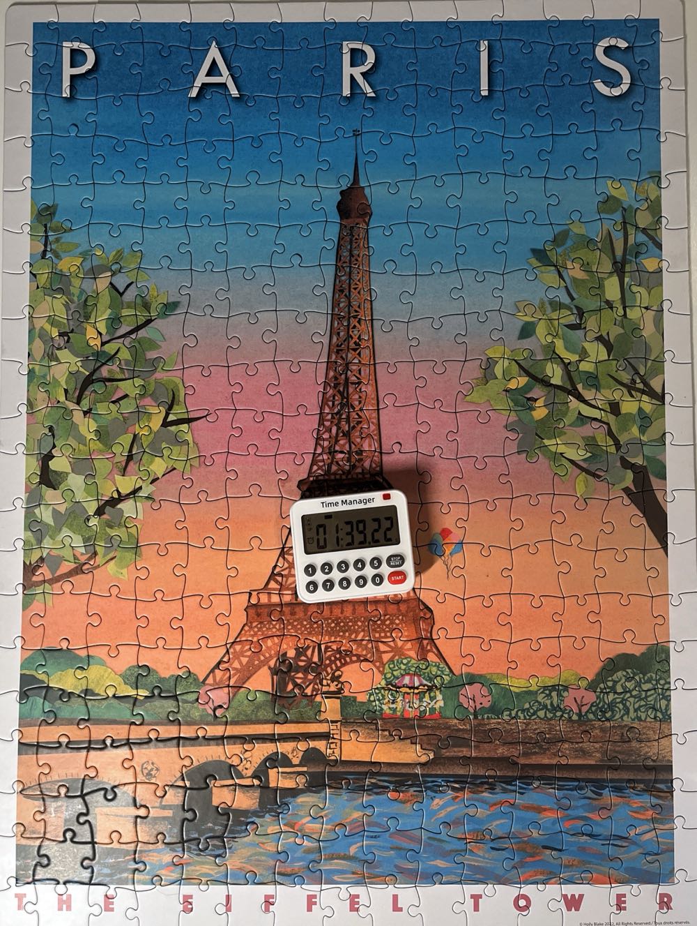 Travel Series—-Paris - Spinmaster puzzle collectible [Barcode 778988432648] - Main Image 4