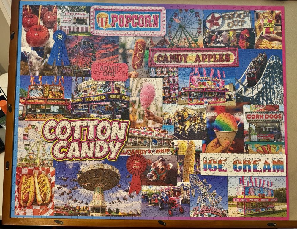 State Fair-Marcy - White Mountain Puzzles, Inc. puzzle collectible [Barcode 724819270231] - Main Image 2