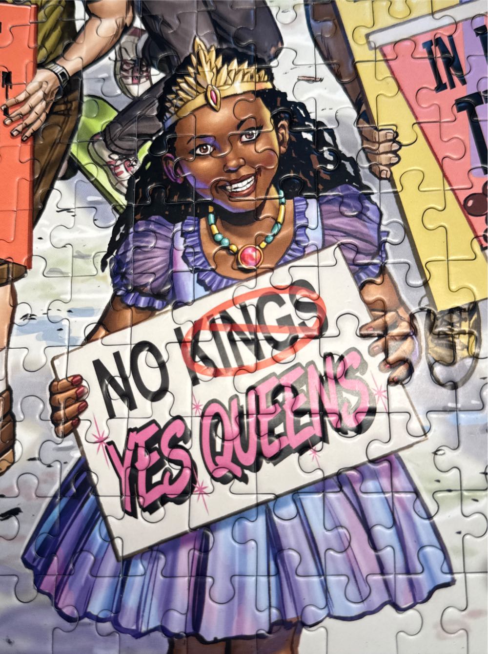 Power To The Puzzle - Oakland Puzzle Company puzzle collectible [Barcode 850054995469] - Main Image 4