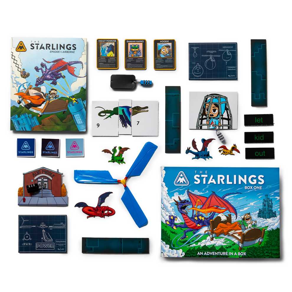 The Starlings Box - The Starlings puzzle collectible [Barcode 691835037752] - Main Image 4